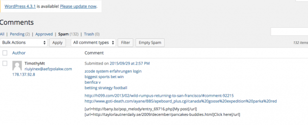 spam comments in black hat seo
